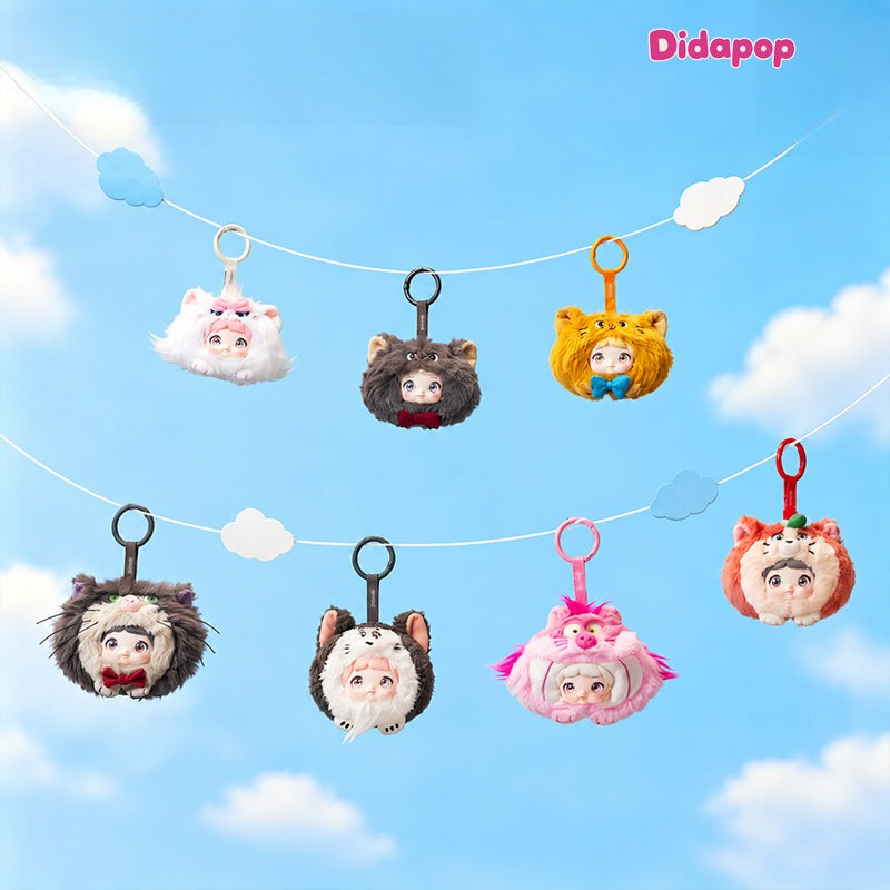 Nommi x Disney Kitty Diaries plush keychain charms full set