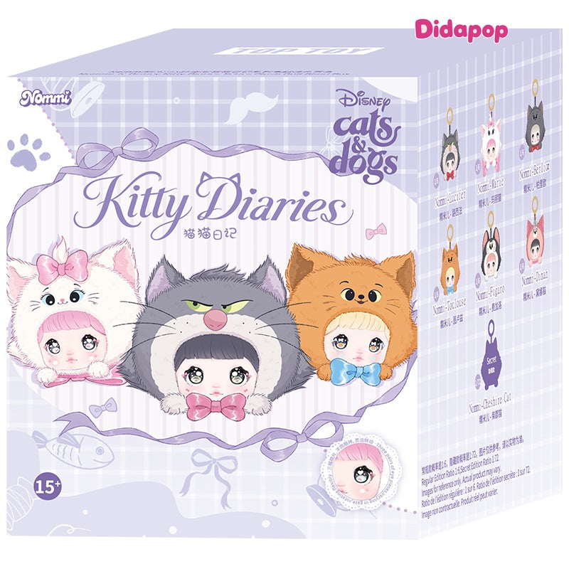 Nommi x Disney Kitty Diaries blind box packaging