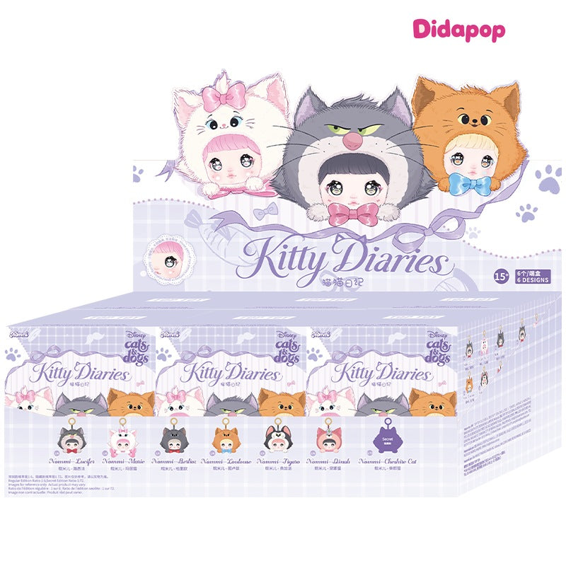 Nommi x Disney Kitty Diaries 6-box display set