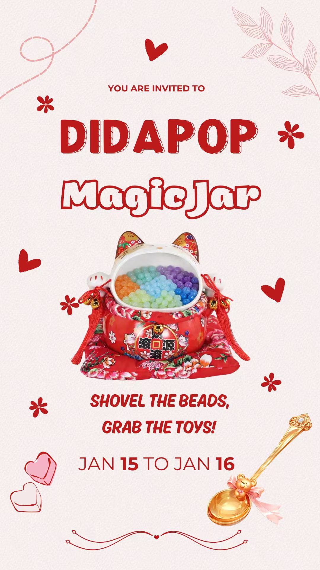 DIDAPOP Magic Jar Event (live only)