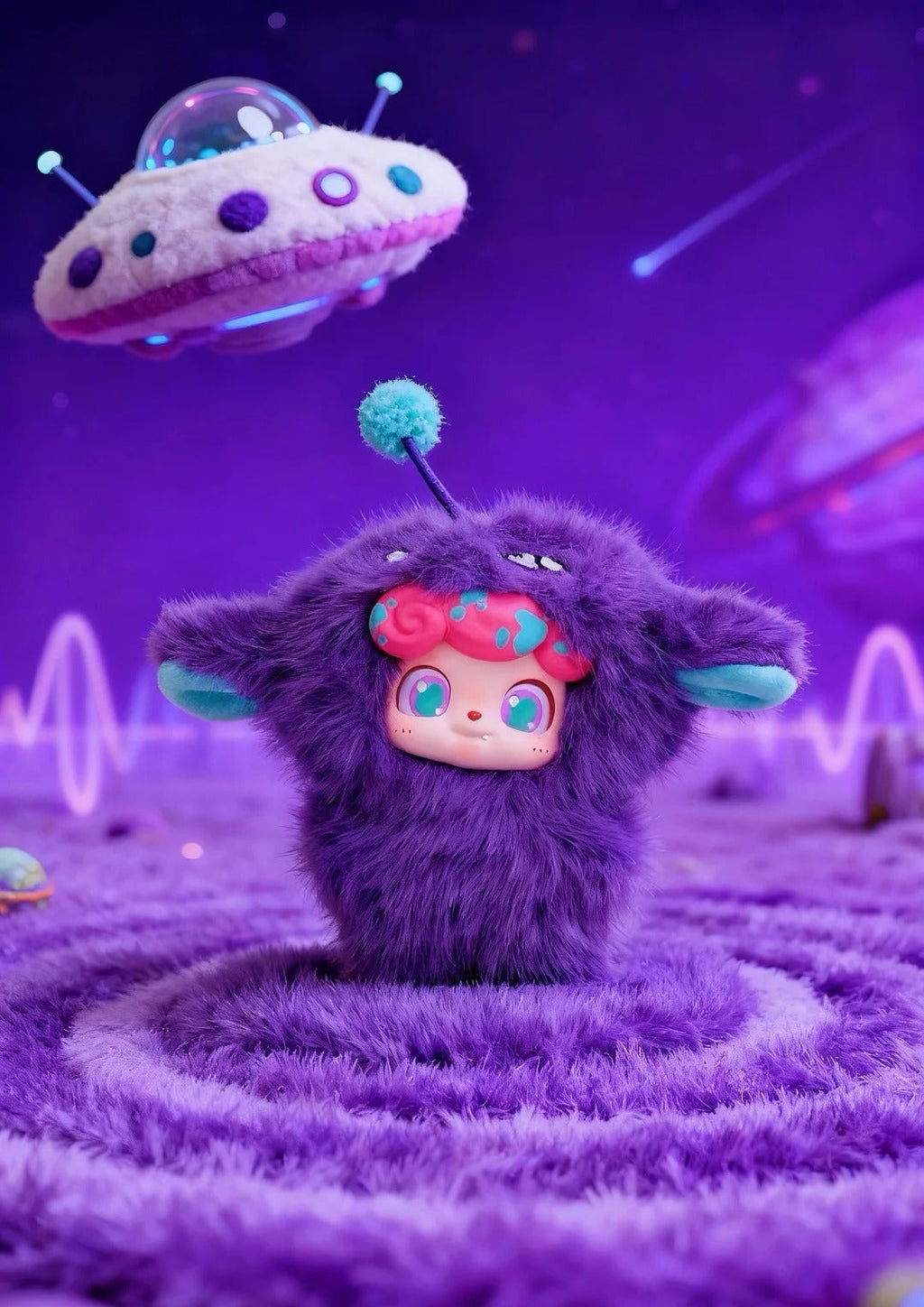 Qkid Wave Club Series Mini Plush Blind Box Toy Pendant