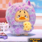 Pocky Upset Duck Colorful Player Plush Keychain Blind Box