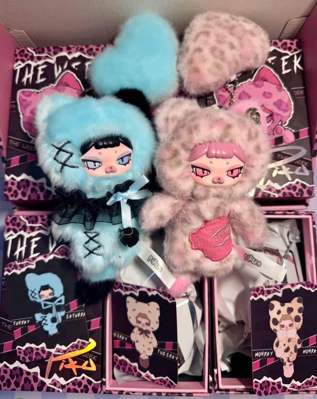 PIKU The Week Series Plush Blind Box