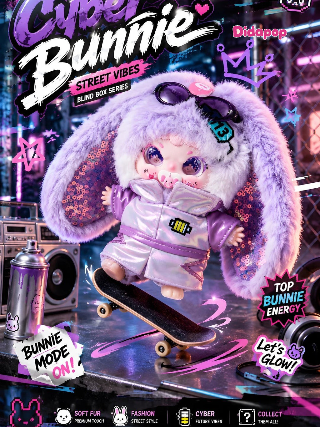 JIIMO Cyber Traveler Series Plush Blind Box
