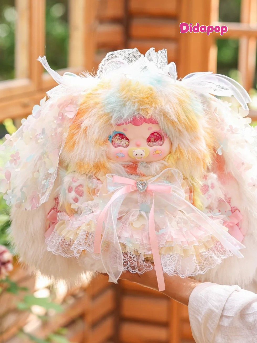 Jiimo Flower Island Letter Series 400% Plush Blind Box