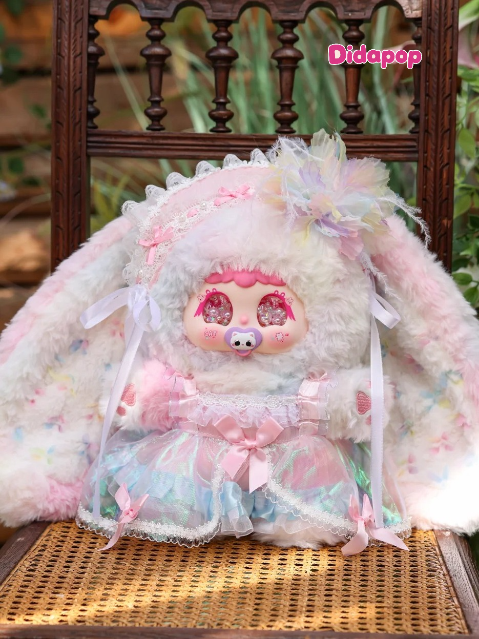 Jiimo Flower Island Letter Series 400% Plush Blind Box