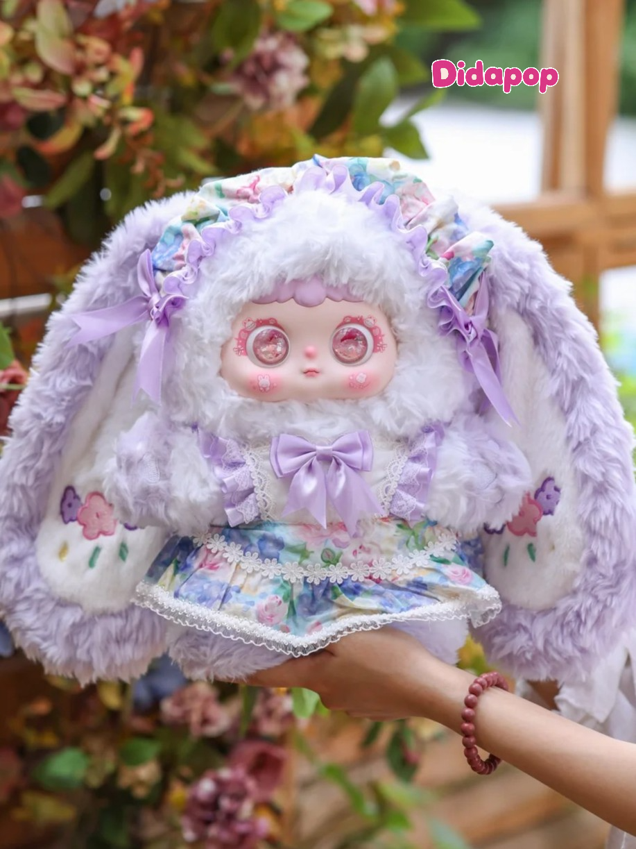 Jiimo Flower Island Letter Series 400% Plush Blind Box