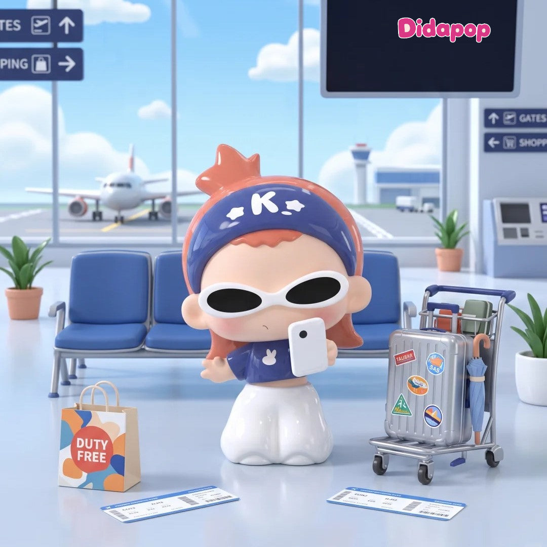 Kuny Trendy Girls On‑the‑Go Series Beans Blind Bag