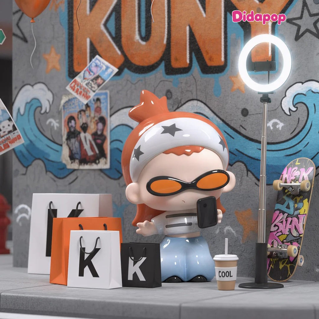Kuny Trendy Girls On‑the‑Go Series Beans Blind Bag