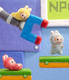 LABUBU V4 Mini Plush Keychain - Heart Code Series (PRE-ORDER!!!!3-5DAYS)