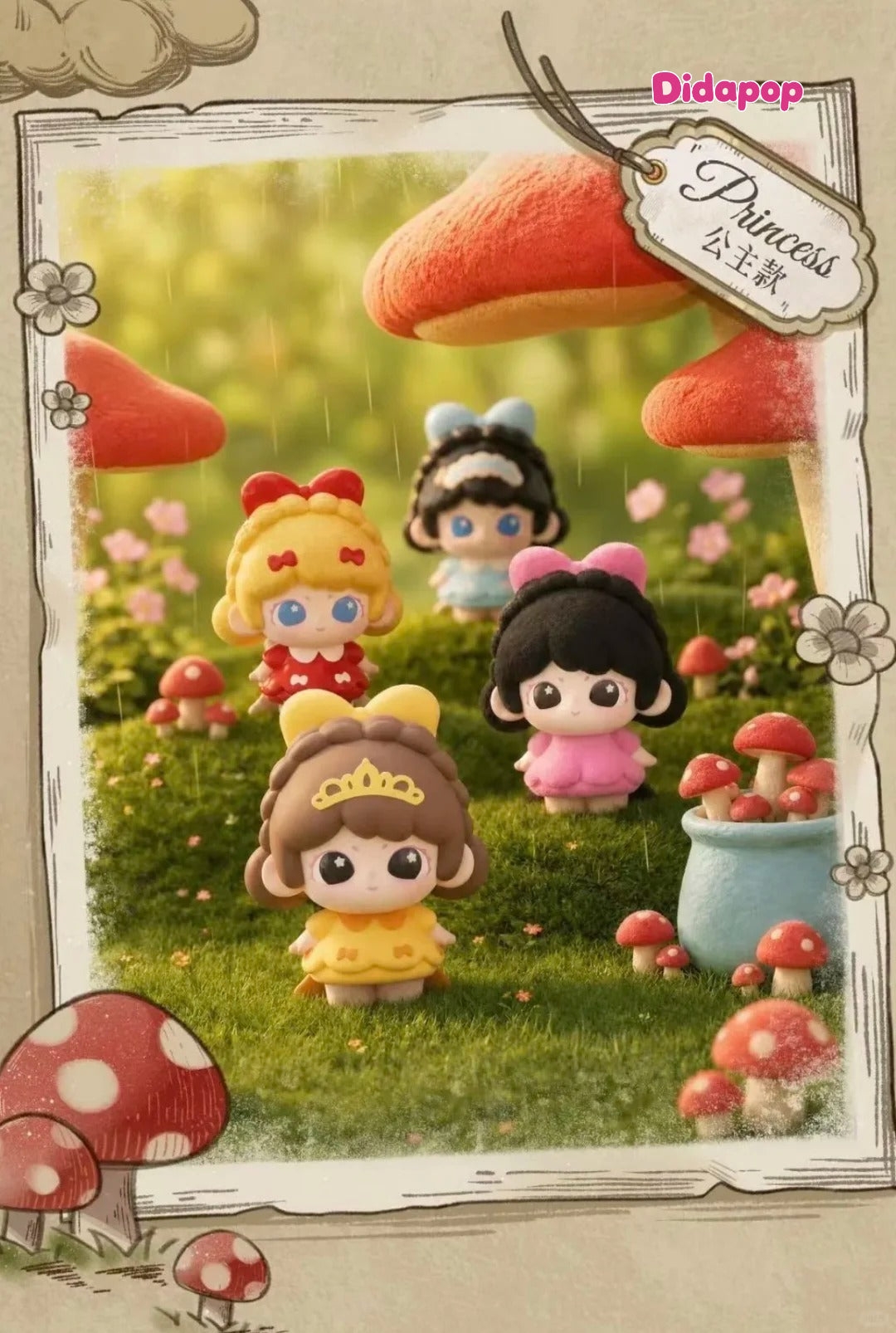 Lancy LuLu Black Fairy Tales Mini Series Bean