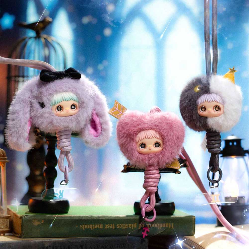 MAYMEI Horoscope Stories Series Plush Lanyard Blind Box