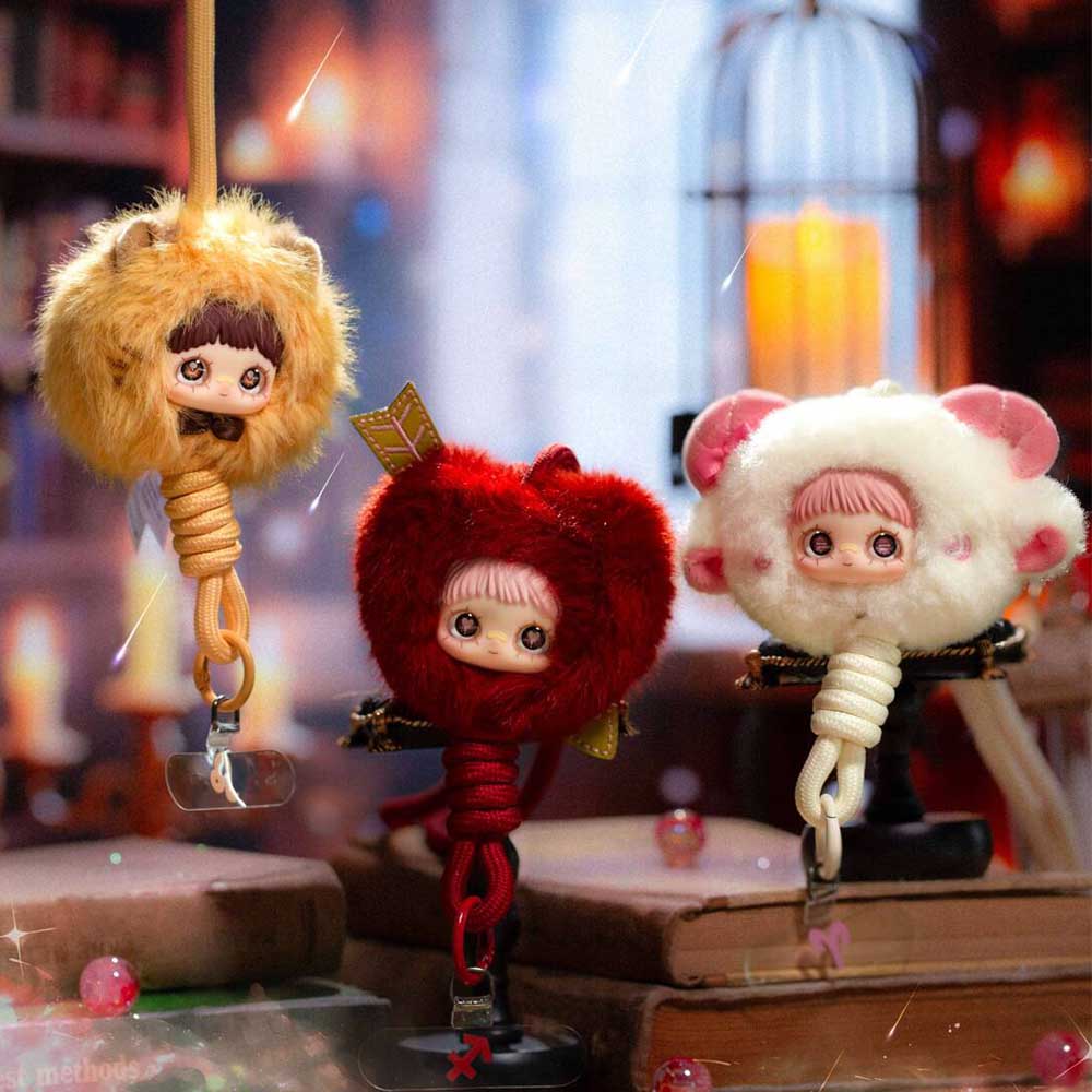 MAYMEI Horoscope Stories Series Plush Lanyard Blind Box