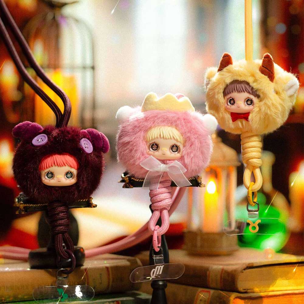 MAYMEI Horoscope Stories Series Plush Lanyard Blind Box