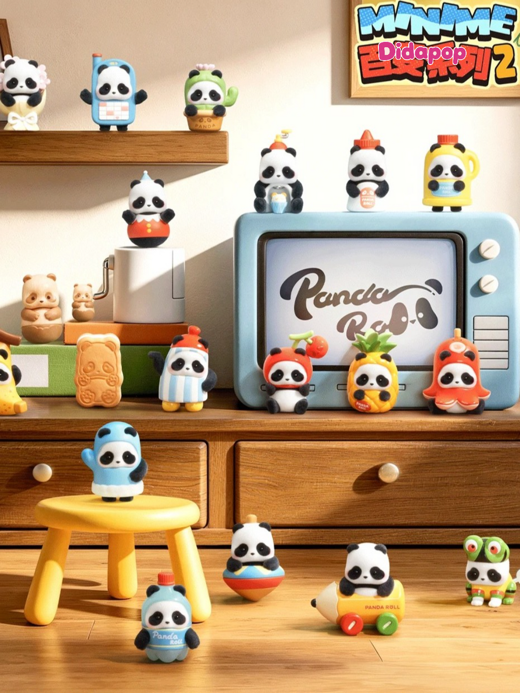 PANDA ROLL Minime Mix & Match Crew V2 Series blind box