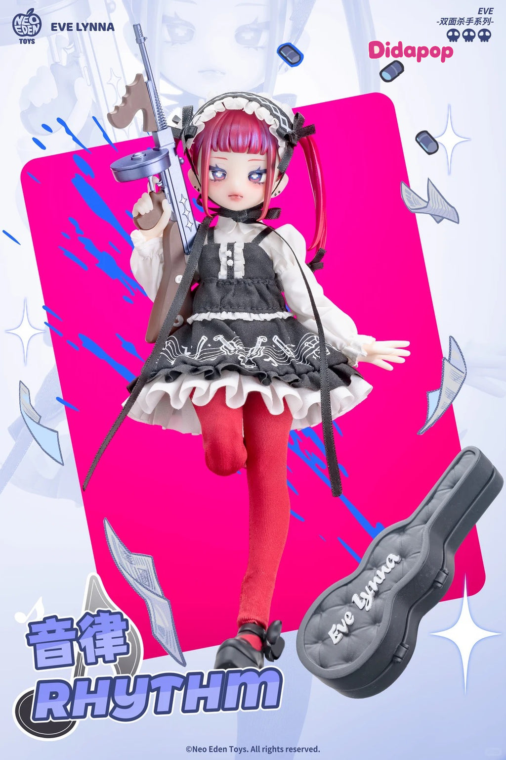 Evelynna Doppleganger Series Action Figure MJD Blind Box