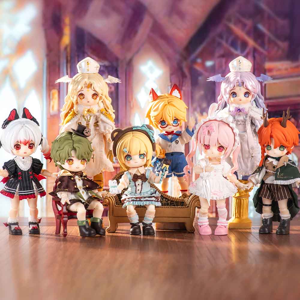 NAGI Illusory Realm Series 1/12 BJD Action Figure Blind Box