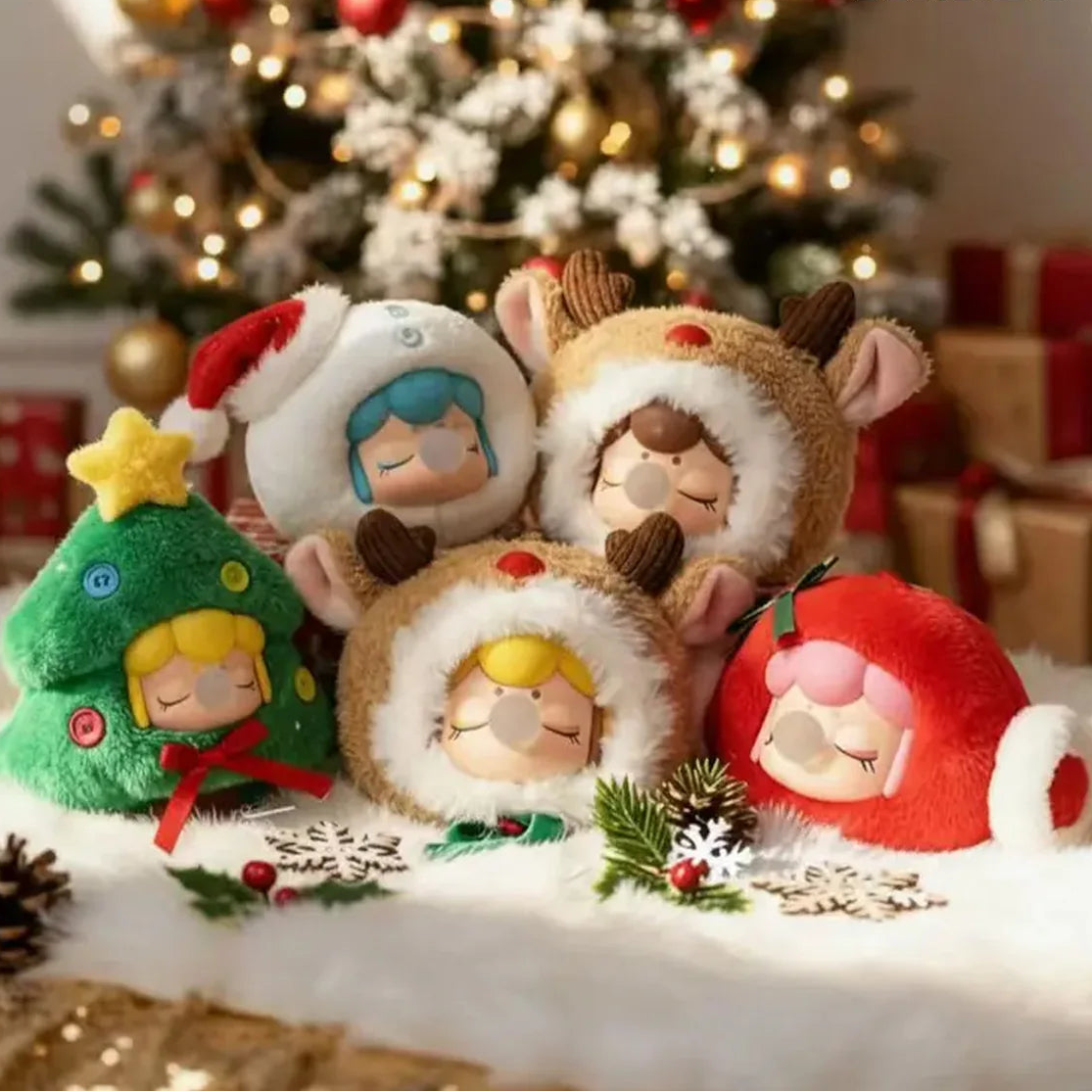 NANCI Plush Pendant Blind Box - Christmas Gift Series for Bag Deco & Collection