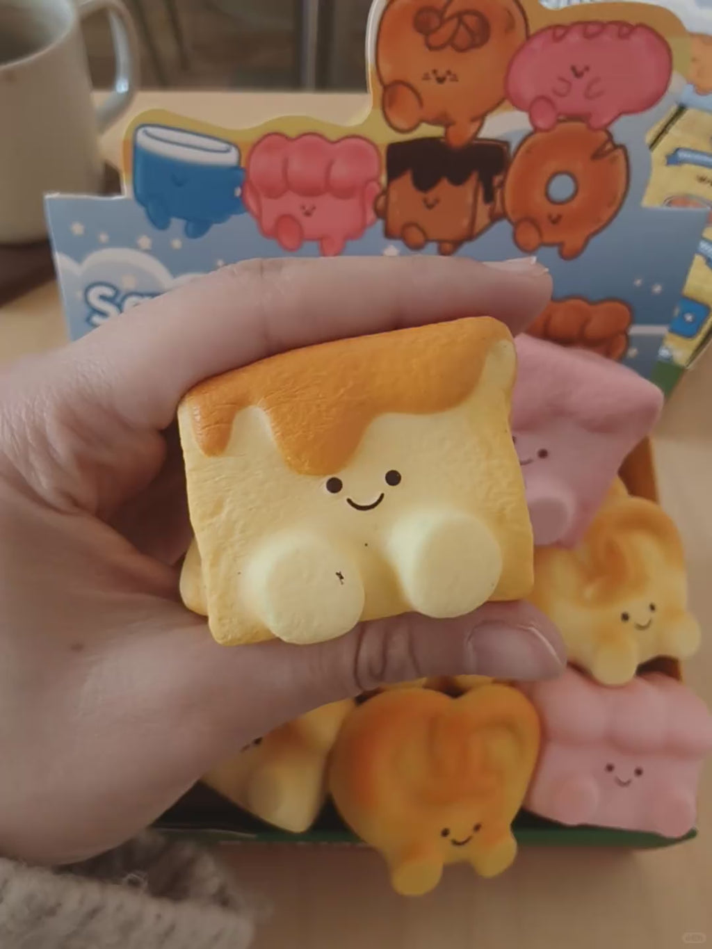 MEICHAI Backing Series Squishy Blind Box