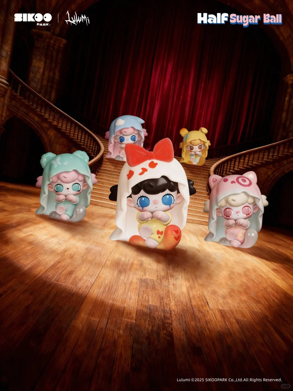 LULUMI Half Sugar Ball Series Mini Figure Blind Box