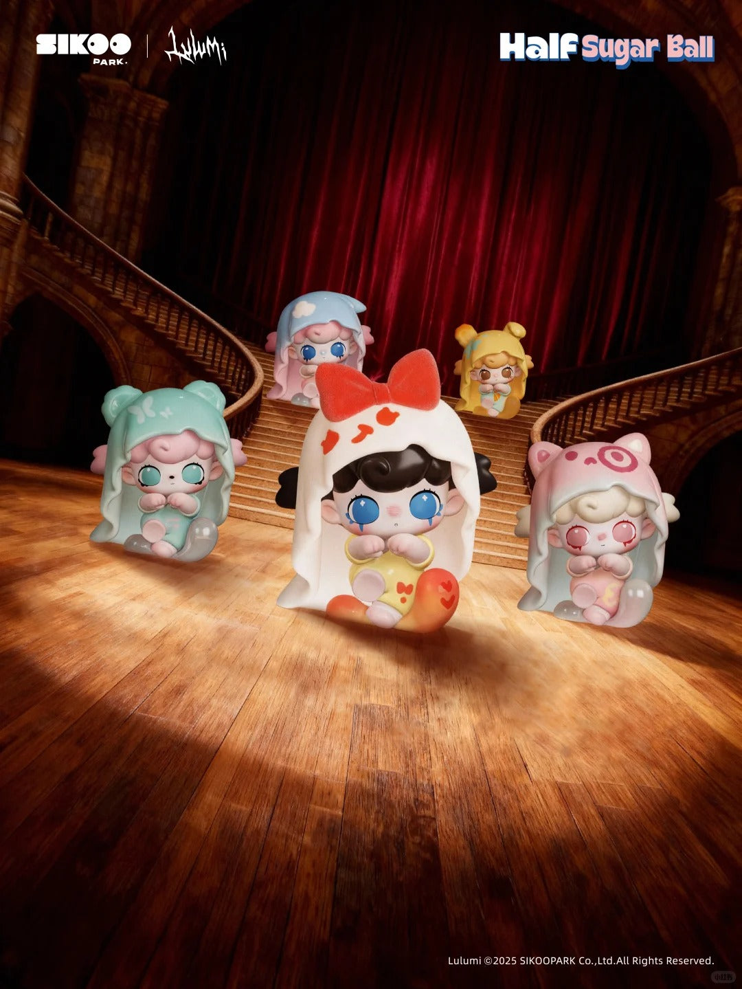 LULUMI Half Sugar Ball Series Mini Figure Blind Box