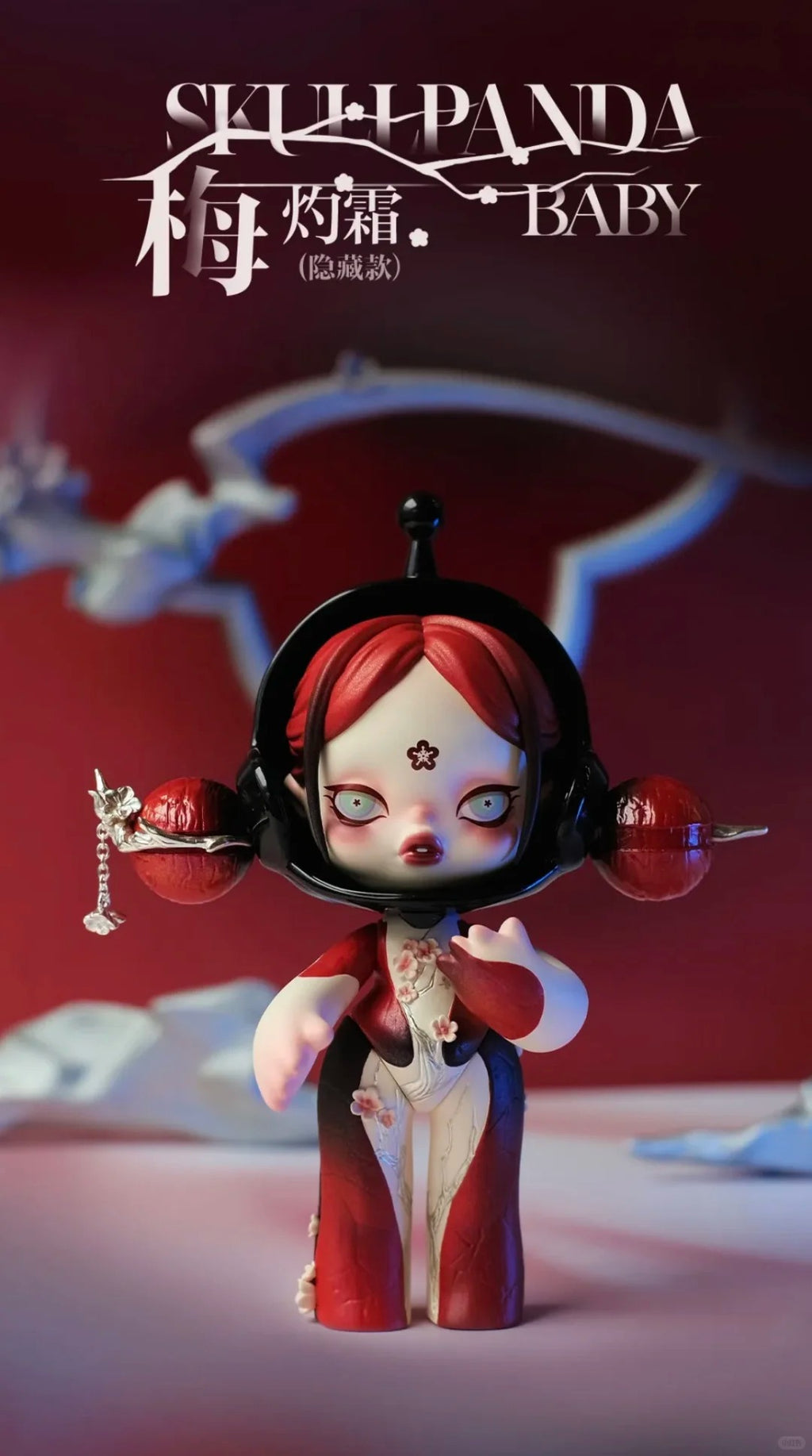 POP MART SKULLPANDA Baby Orchid 2025 blind box – view 3
