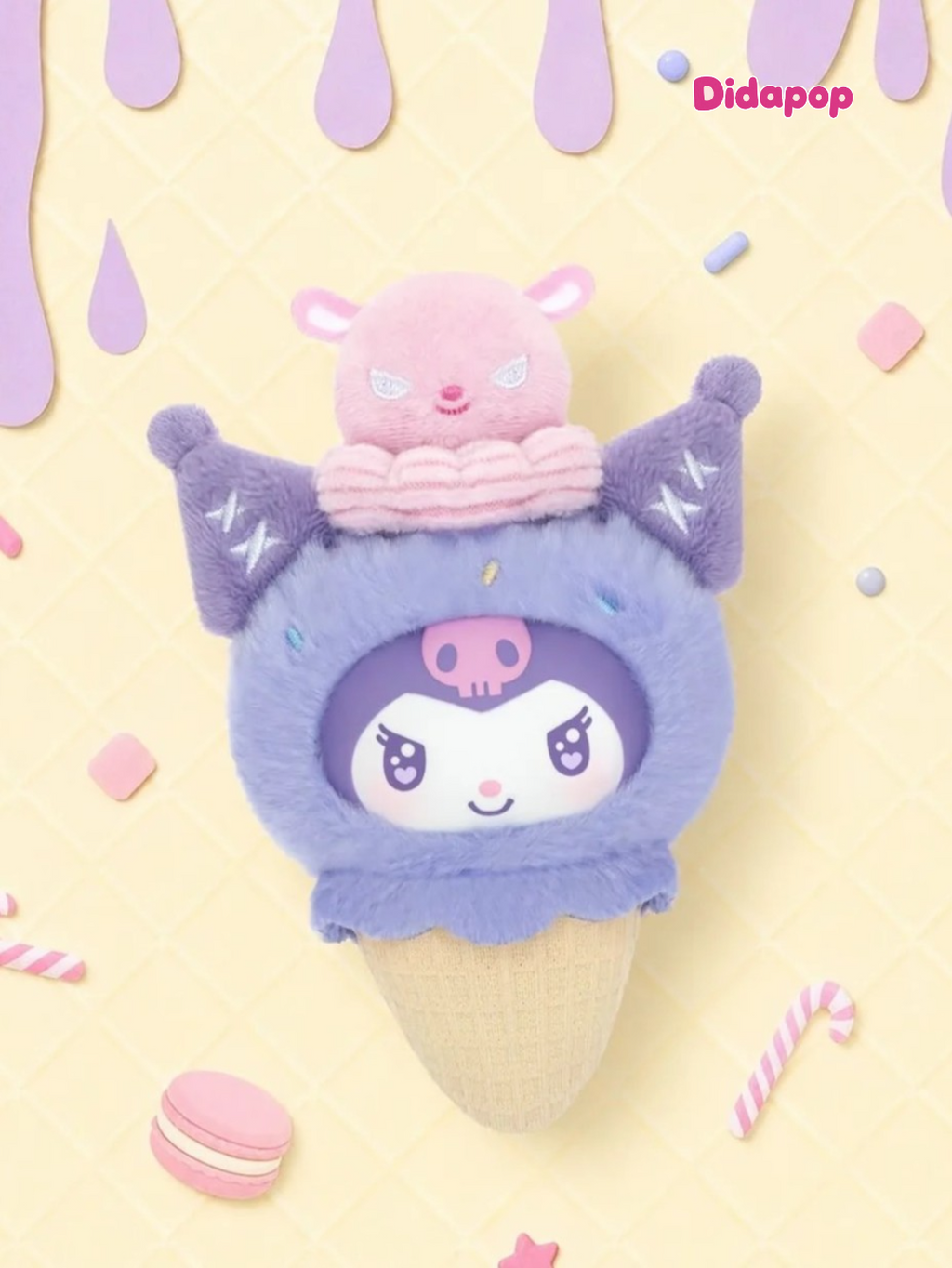 Sanrio Little Ice Cream Cone Series plush pendant blind box