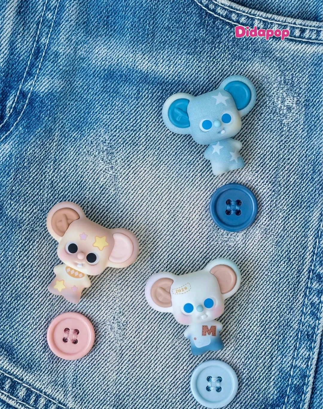MIL Buttons & Weaving Series Mini Blind Bag