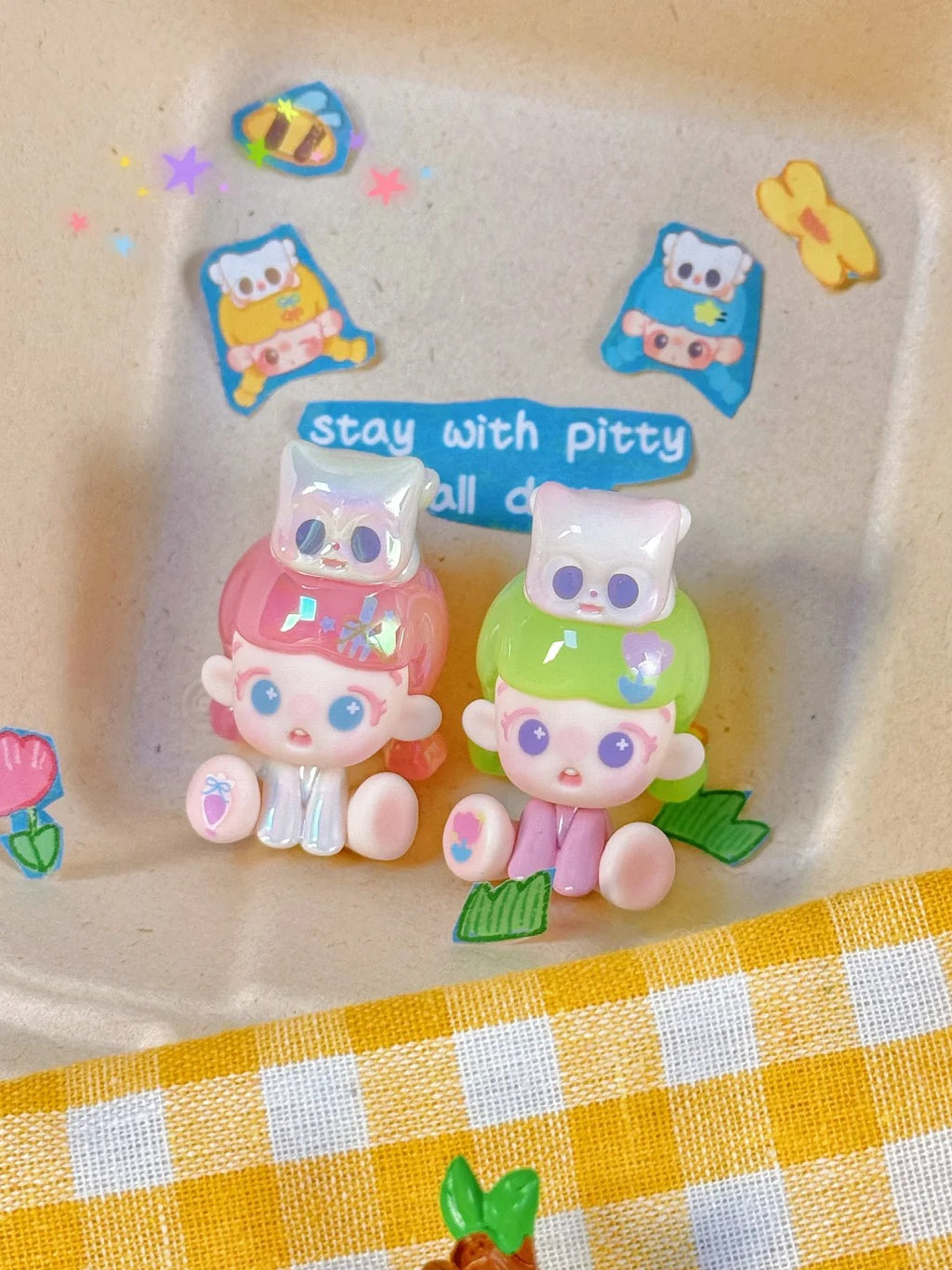 Daodao x Pitty A Day With My Cat Plush Minis Blind Bag | Collectible Toy