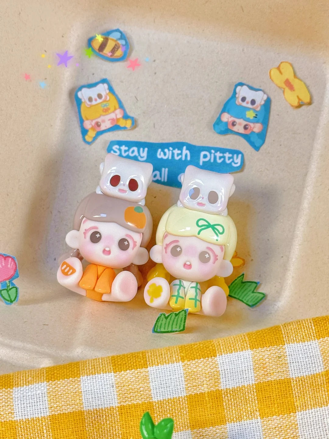 Daodao x Pitty A Day With My Cat Plush Minis Blind Bag | Collectible Toy